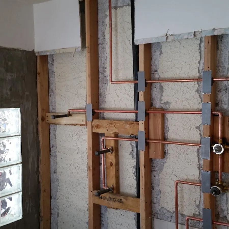Copper pipe installation for Burst Pipe Repair in Starke